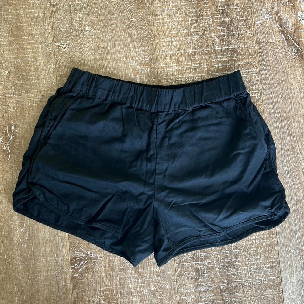 Madewell Pull On Shorts Black XS Like New